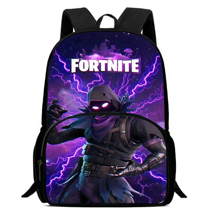 Hot Game Design Child Backpacks Shoulder Bag Pencil Case Fortnite Pupil Large Capacity School Bags for Boys Girls Best Gift