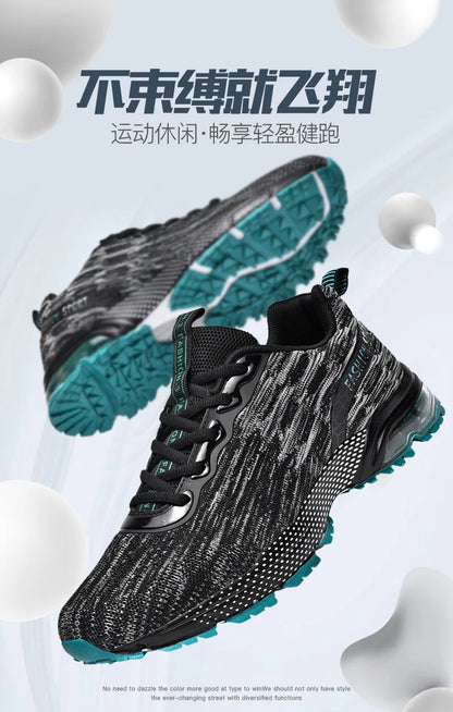 Men's Golf Shoes, Outdoor Casual Walking Shoes, Men's Mesh Breathable Lightweight Golf Sports Shoes, Sizes 39-48