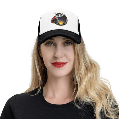 Project Hail Mary Mission Patch Mesh Baseball Cap Adult Hip-Hop Trucker Worker Cap  Adjustable Fishing Hat Washable Trucker Hat