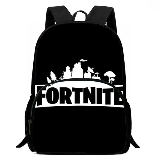 Kids School Backpack with Front Pocket, Light Weight Cartoon Fortnite Children Backpack For Age 6-9, Bags For Boys Girls