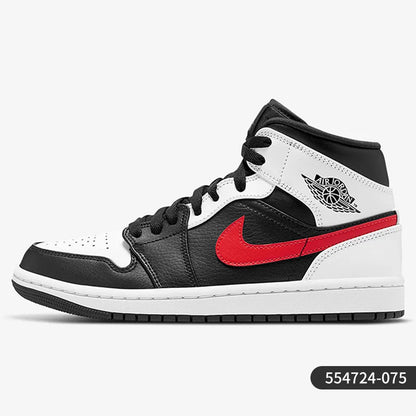 Nike originalne AIR JORDAN 1 muške sportske košarkaške cipele srednje visine s amortizacijom 554724-075