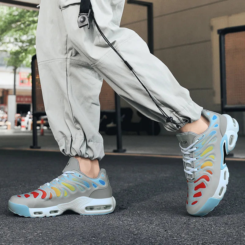 Fashionable Casual Sports Men's Shoes Outdoor Travel Large Size Versatile Daily Classic Running Shoes Breathable Lightweight