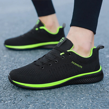 MAEDEF Running Shoes Men Breathable Sneakers 2025 Lightweight Walking Shoes Anti Slip Comfortable Mens Athletic Shoes Summer