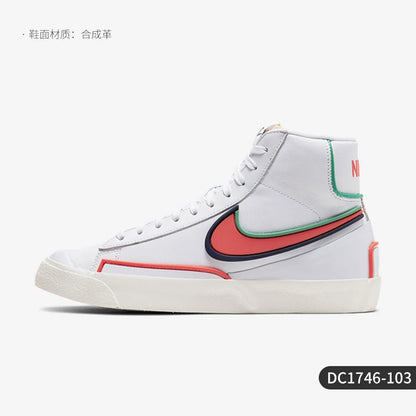 Nike genuine BLAZER Trail Blazer women's classic high top sports and leisure board shoes DC1746-103