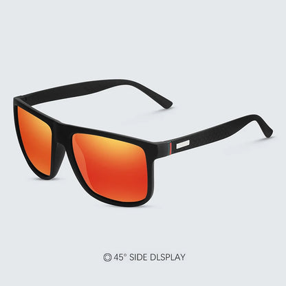 Brand Designer Men's Sun Glasses Vintage Square Sunglasses Men Women Luxury  Driving Fishing UV400 Eyewear Men