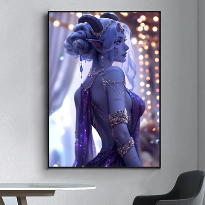 Game World Of Warcraft Poster Fancy Wall Sticker for Living Room Bar Vintage Decorative Painting Middle