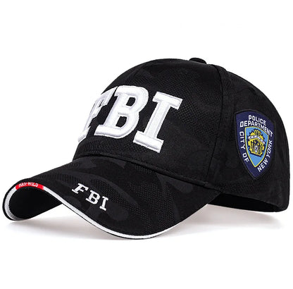 Kanye FBI Fashion Letters Baseball Caps for Men Women Female Male Sport Visors Snapback Caps Sun Hat Male Gorras