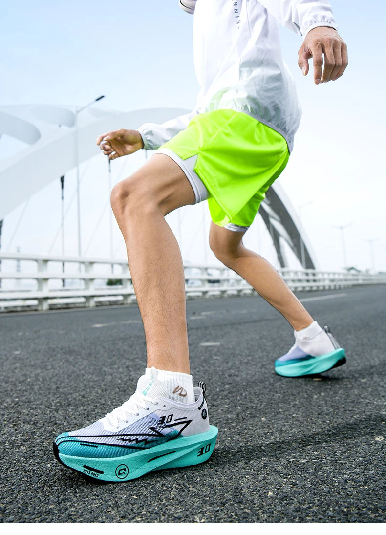 Running Shoes Specialty Men Marathon Sports Carbon Plate Breathable Ultralight Women Comfortable Athletic Cushion Stability Sneakers