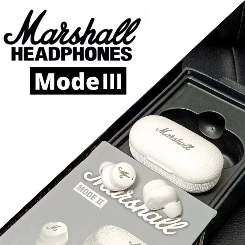 Marshall Motif II ANC True Wireless Earbuds Bluetooth 5.2 Noise Cancelling Headphones In-Ear Earphones with Mic HK Version