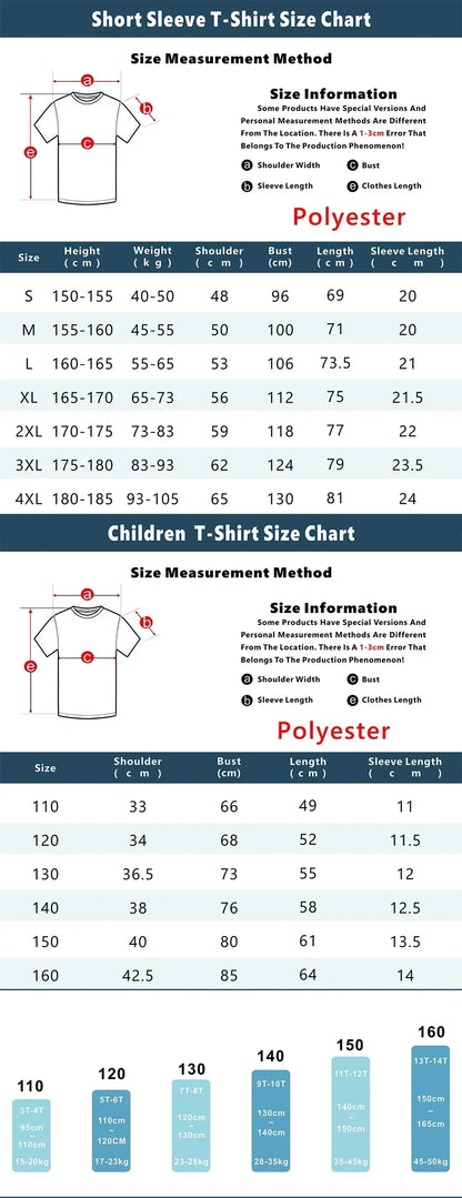 2026 Summer Dragon Ball Goku Classic Anime Men's 3D Printed Breathable Casual T-shirt Family Unisex Kids Sports Football Jersey