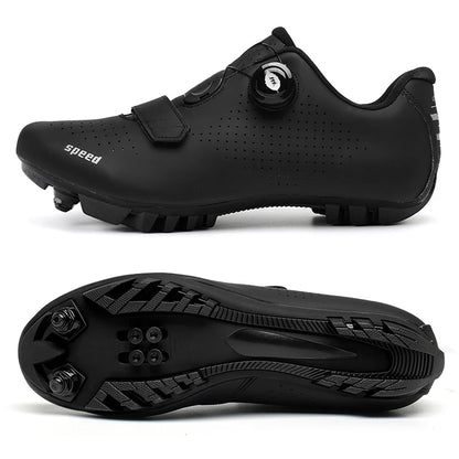 Kerékpáros cipő MTB, országúti, sportos, gyors kerékpáros cipő férfiaknak és nőknek, hegyi versenyzéshez, lapos talpú, SPD, Zapatillas Ciclismo MTB