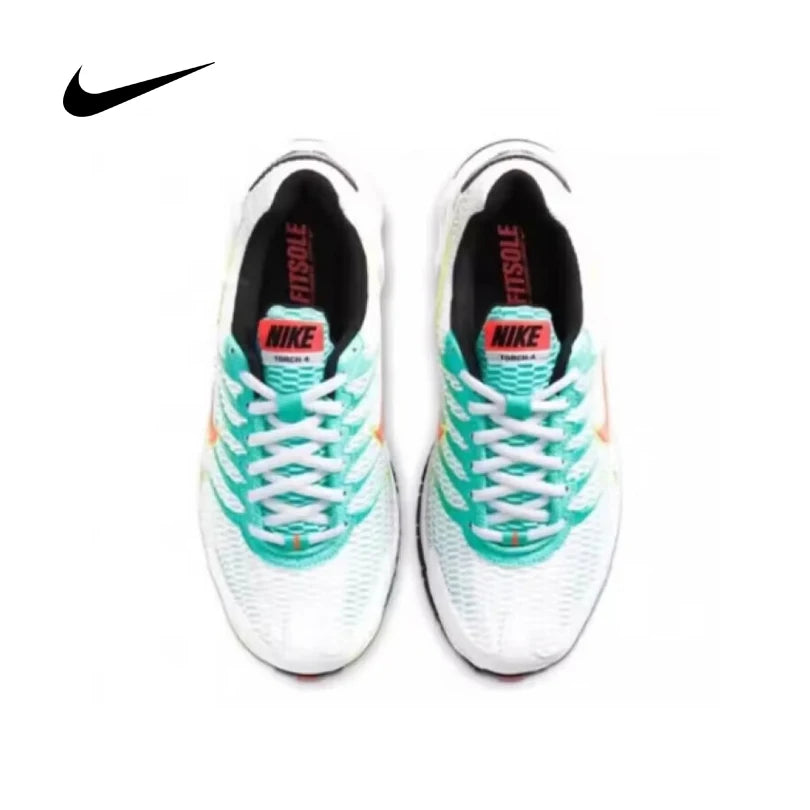 Nike Air Max Torch 4 Retro para mulher, sapatilhas estilo Dad Shoes com amortecimento Air Cushion, leves, respiráveis, desportivas e casuais, CW5607-100
