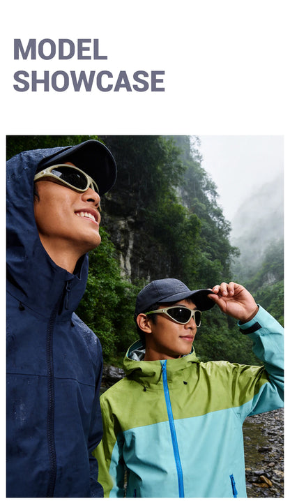 Kapvoe Hiking Sunglasses Camping Fashion Sunglasses for Men Photochromic Cycling Glasses MTB Bike Goggles Fishing Eyewear Sports