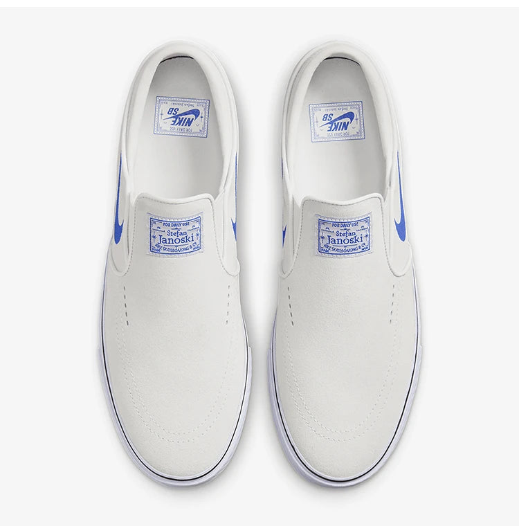 Nike službene nove muške niske tenisice za skate s mekim uloškom i bez vezanja FN5893-101