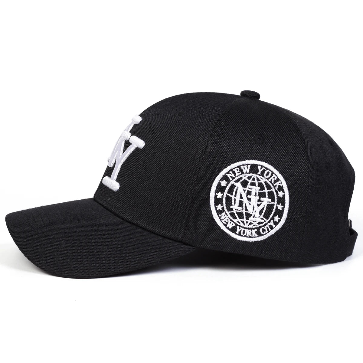 Unisex NY Letter Embroidery Baseball Caps Spring Autumn Outdoor Adjustable Casual Hats Sunscreen Hat Sports Cap