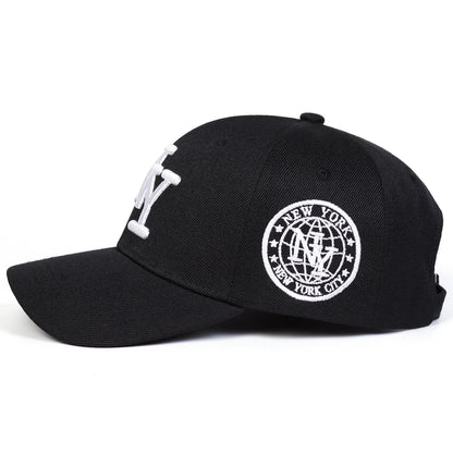 Unisex NY Letter Embroidery Baseball Caps Spring Autumn Outdoor Adjustable Casual Hats Sunscreen Hat Sports Cap