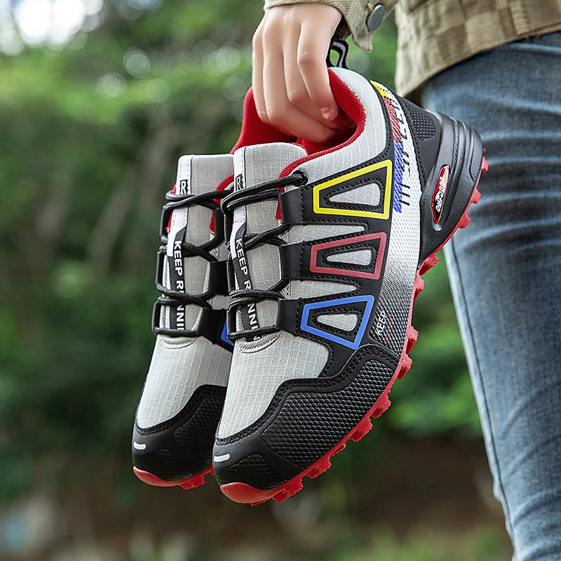 Hiking Shoes Women's Outdoor Hiking Sports Shoes, Non-Slip Hunting Tactical Shoes, Breathable Lace-Up Climbing Shoes, Cycling