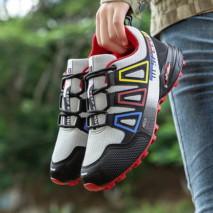 Hiking Shoes Women's Outdoor Hiking Sports Shoes, Non-Slip Hunting Tactical Shoes, Breathable Lace-Up Climbing Shoes, Cycling