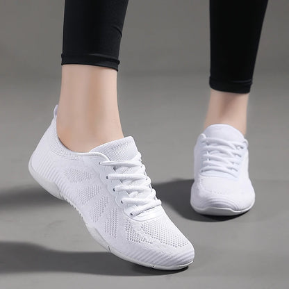 Marwoo Girls White Cheer Dance Sneakers Kids Lightweight Cheerleading Training Walking Tennis Women’s Fashion Sports Shoes 2316