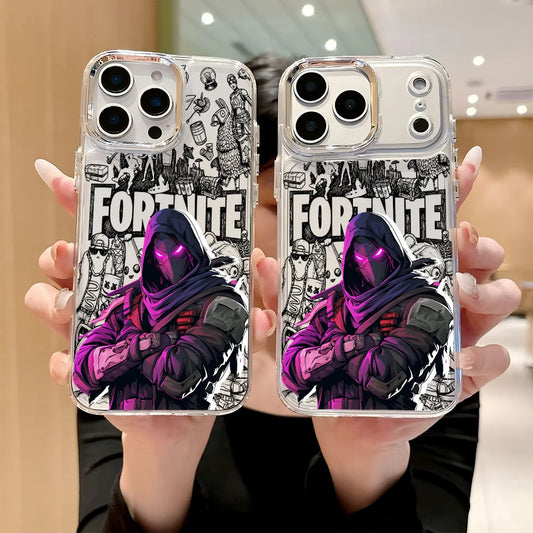 Cartoon Battle Royale Fortnite Phone Case For Xiaomi Mi 15 14T 14 12T 11T 11 Lite Poco M7 X7 X6 F5 F6 X5 X4 GT Pro 4G 5G Cover