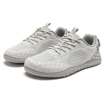 HOBIBEAR Dzianinowe buty typu „barefoot” – unisex, bez podbicia, z szerokim czubkiem, minimalistyczne, oddychające, codzienne buty do chodzenia