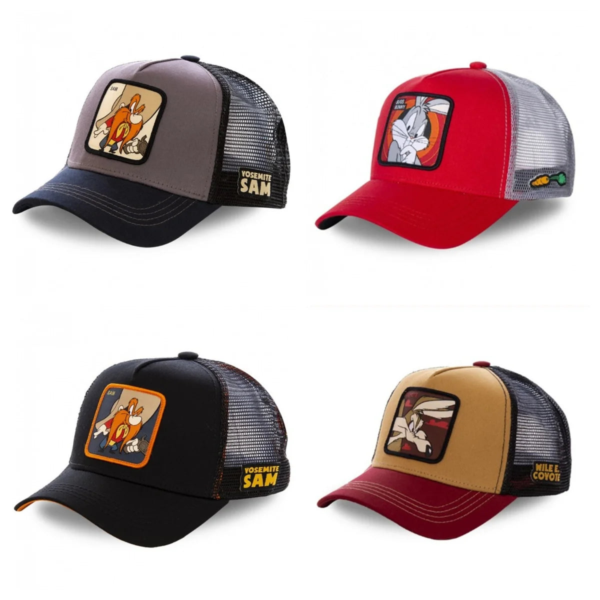 Hot Sale Unisex Anime Cartoon Cap High Quality Patch Draw Baseball Cap Men Trucker Hat