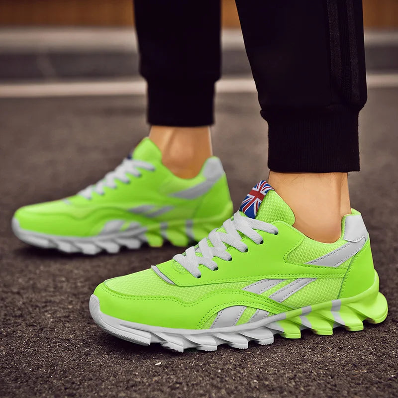 Men's Marathon Running Sports Shoes Casual Sneakers Soft Comfortable Training Shoes Wear-Resistant Sneakers for Men
