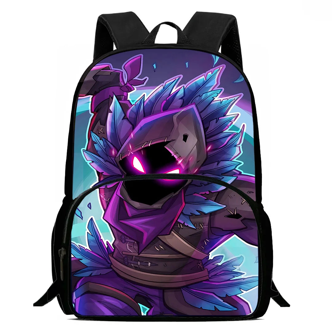 Hot Game Child Backpacks Lunch Bag Pencil Case Pupil Large Capacity School Bags Design-Fortnite For Boy Girl Best Gift