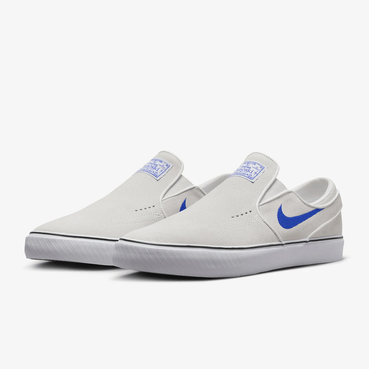 Nike službene nove muške niske tenisice za skate s mekim uloškom i bez vezanja FN5893-101