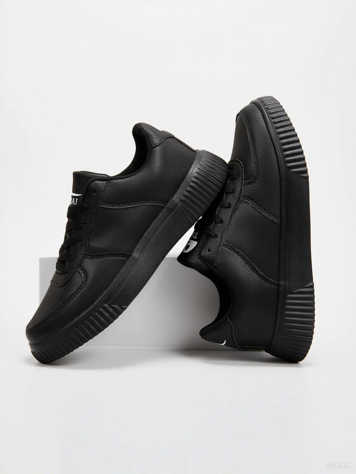 Fashion Leather Men's White Sneakers Breathable Comfortable Classic Casual Shoes for Men and Women Outdoor Walking Shoes Couple Footwear Sizes
