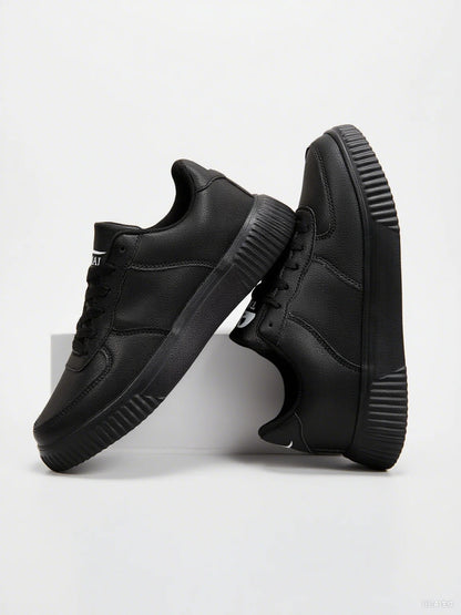 Fashion Leather Men's White Sneakers Breathable Comfortable Classic Casual Shoes for Men and Women Outdoor Walking Shoes Couple Footwear Sizes