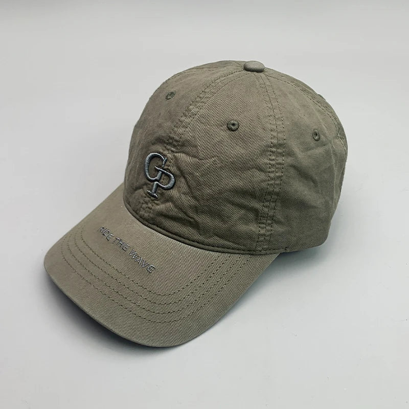 High-quality Letter Embroidery Kpop Men Women Baseball Hats Cotton Casual Ins Comfortable Unisex Fashion Sport Streetwear Caps