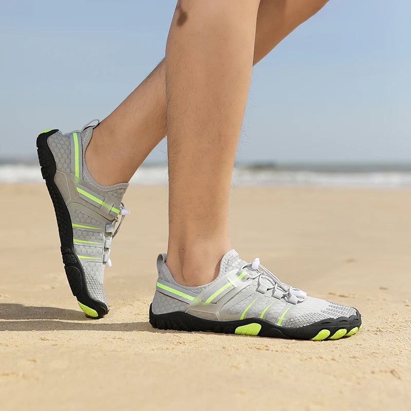 Pantofi de plajă „Barefoot Beach” pentru bărbați și femei, pantofi de apă de vară cu uscare rapidă, adidași pentru mers în apă în aer liber, pantofi ușori pentru sporturi acvatice