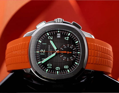 Droppshiping Products 2025 Men Watch Specht&Sohne Japan Chronograph Quartz Wristwatch Rose Gold Relogio Masculino 50M Waterproof
