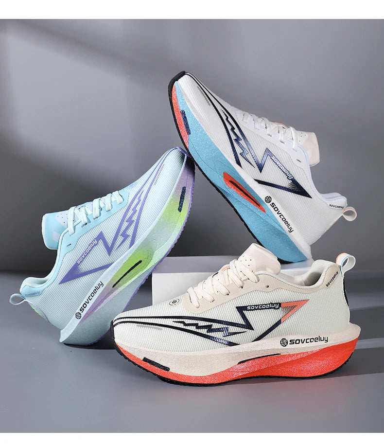 2026 Laufschuhe mit Carbonplatte für Marathon, Herren-Sportschuhe, atmungsaktive, leichte, bequeme Damen-Sneaker, rutschfeste Freizeitsportschuhe, neu