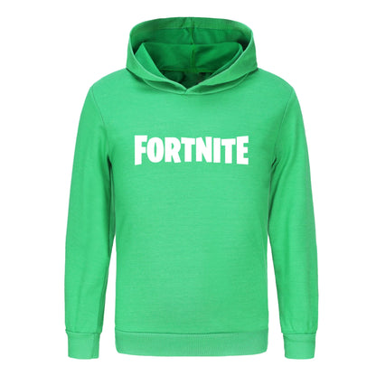 Kinder-Fortnite-Baby-Cartoon-Hoodie, Unisex-Kapuzenpullover mit langen Ärmeln für Jungen, lässige Jugend-Mäntel für Mädchen 1354