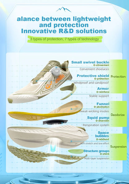 ONEMIX Outdoor hardloopschoenen voor heren, elastische trailschoenen, lichtgewicht, ademende damesschoenen, casual schoenen voor koppels, waterdichte schoenen
