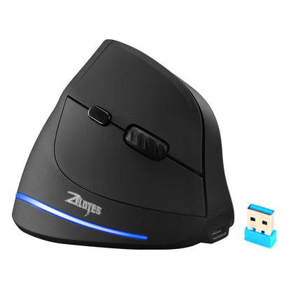 F-36 Ergonominen pystysuuntainen hiiri 2.4G+BT1+BT2 langaton oikea- ja vasenkätinen tietokonepelihiiri, optinen USB-hiiri tietokoneelle ja kannettavalle