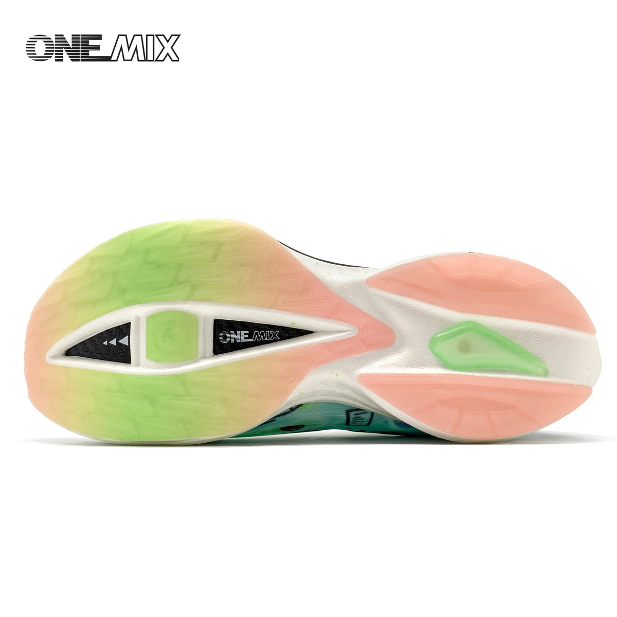 ONEMIX Nowe buty do biegania maratońskiego z podeszwą z nylonu i włókna węglowego – amortyzujące, profesjonalne, zapewniające stabilne wsparcie, ultralekkie, z doskonałym odbiciem