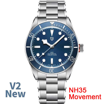 PAGANI DESIGN BB58 Men's Watches Mechanical Watch For Men Luxury Automatic Watch Men's NH35 Movement Waterproof Reloj Hombre PD-1671