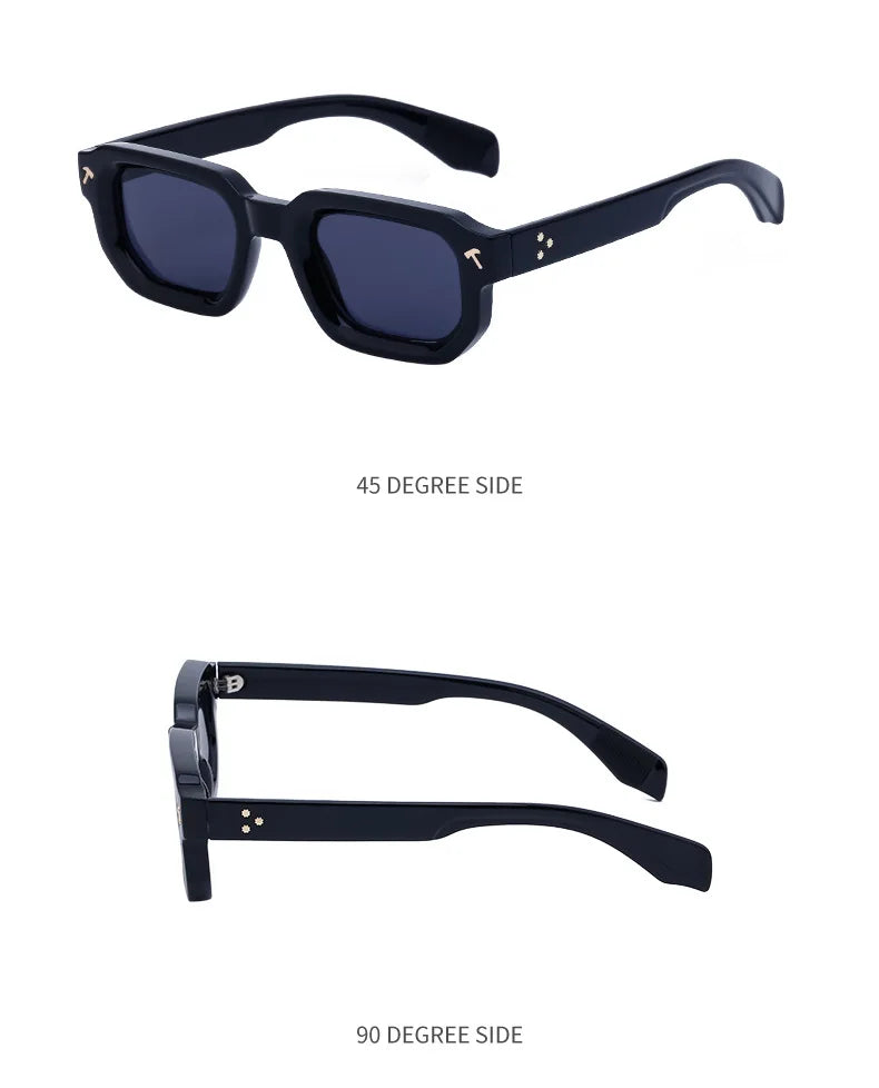 Polarized Square Sunglasses Men 2026 Luxury Brand Designer New Fashion Rectangle Sun Glasses For Women Driving Shades Eyewear