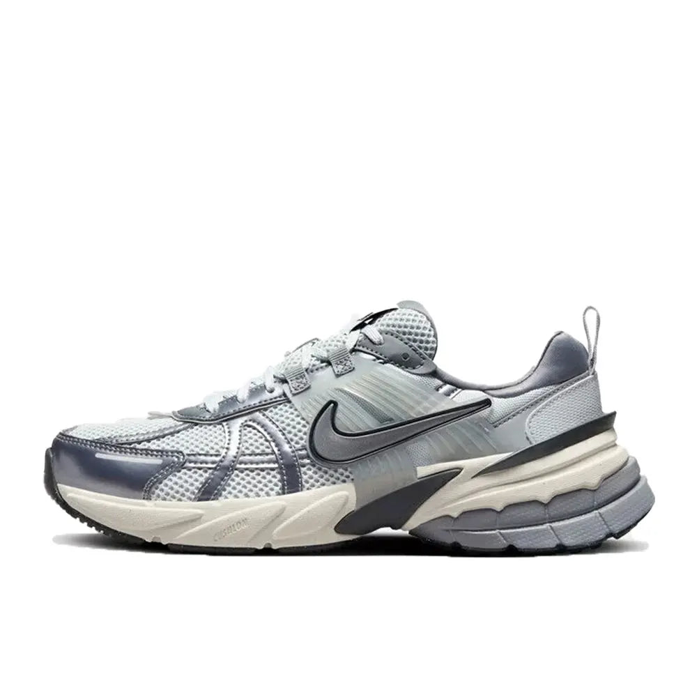 Nike V2K Run Runtekk Retro-Inspired Fashionable Breathable Comfort Cushioning Casual Versatile Running Shoes Unisex HJ4497-100