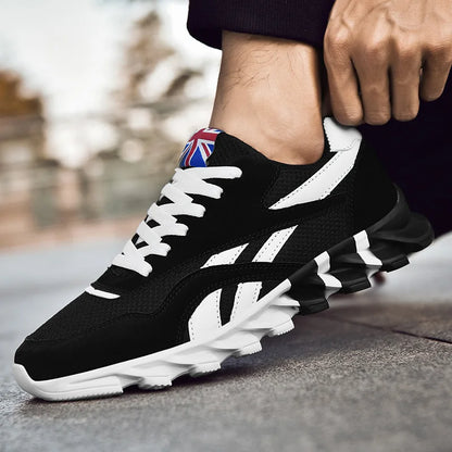 Men's Marathon Running Sports Shoes Casual Sneakers Soft Comfortable Training Shoes Wear-Resistant Sneakers for Men