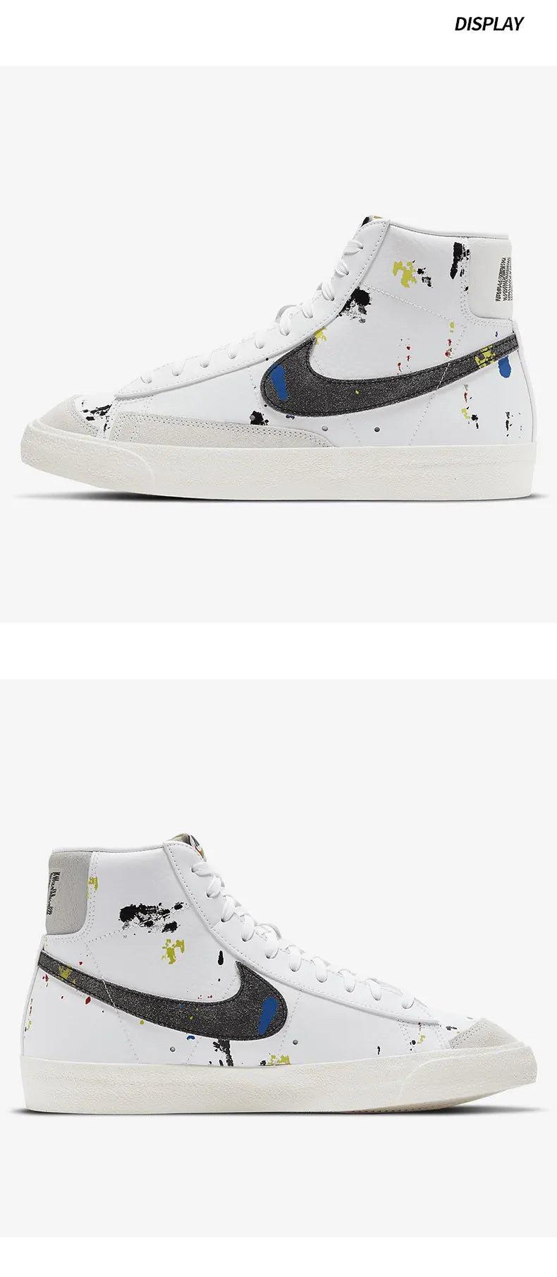 Nike originele, seizoensgebonden nieuwe mid-top skateboardschoenen voor heren en dames, sport- en vrijetijdsschoenen DC7331-100