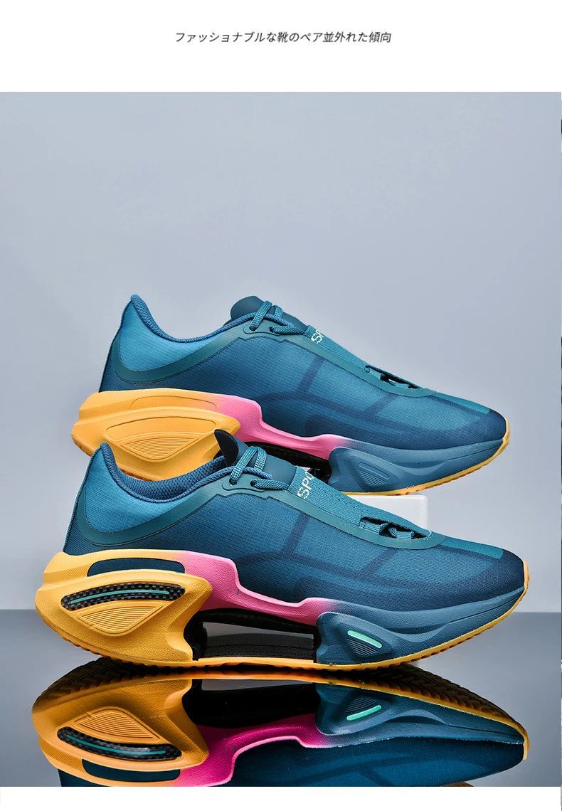 2026 New Men Sports Breathable Lightweight Comfortable Athletic Non-Skid Sneakers Daily Leisure Shopping Walking Marathon Shoes