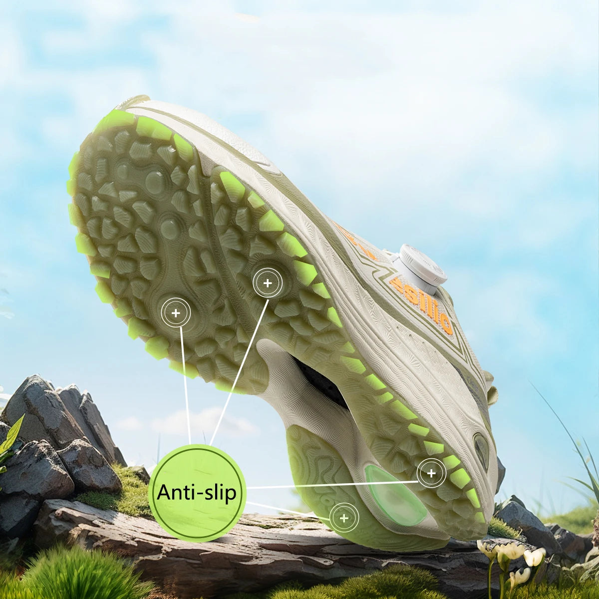 ONEMIX Outdoor hardloopschoenen voor heren, elastische trailschoenen, lichtgewicht, ademende damesschoenen, casual schoenen voor koppels, waterdichte schoenen