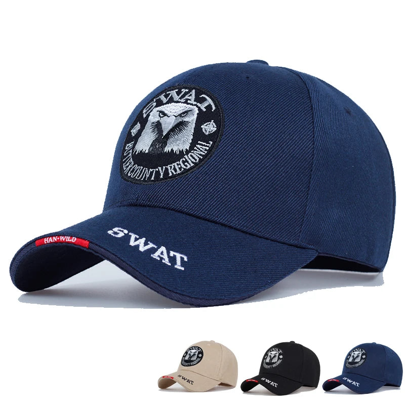 Army Cap Male Embroidered Eagle Black Baseball Caps Men Caps For Men Women Snapback Tactical Cap