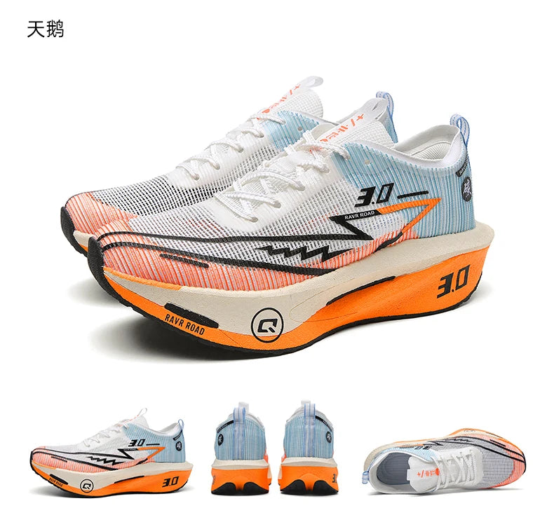Running Shoes Specialty Men Marathon Sports Carbon Plate Breathable Ultralight Women Comfortable Athletic Cushion Stability Sneakers