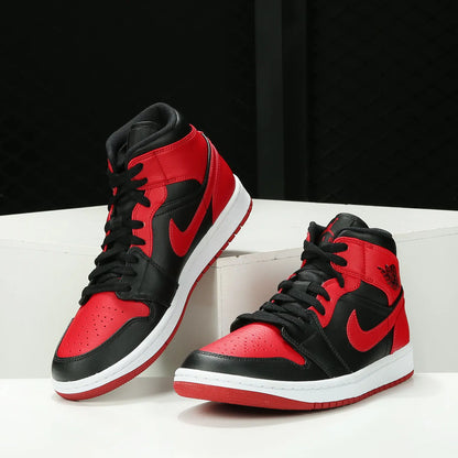 Nike Authentic AIR JORDAN 1 Pánske klasické športové voľnočasové tenisky 554724-074