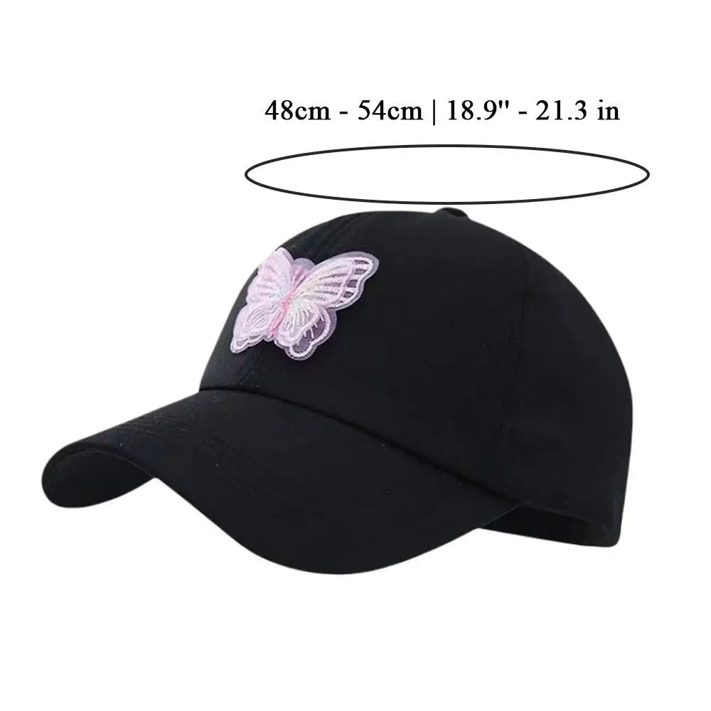 HOT Sommer-Baseballkappe für Mädchen mit hohem Pferdeschwanz, schnell trocknend, Sonnenschutz-Schirm, Kinder-Baseballkappe ohne Schirm, verstellbar, in Bonbonfarben, Mädchenhut